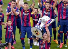 Barcelona Celebrates La Liga Championship