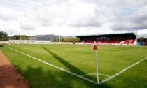 General view of Forthbank stadium, home of Stirling Albion