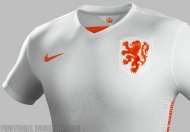 Netherlands 2015 2016 Nike Away Football Kit, Soccer Jersey, Shirt, Uittenue Oranje