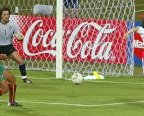 Sneaking in: South Korea's Park Ji-Sung nets beyond Portugal's Vitor Baia during the home 2002 finals