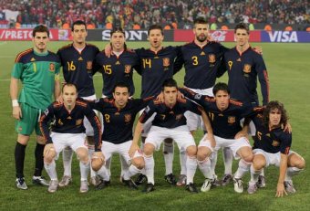 2010 Spain World Cup team