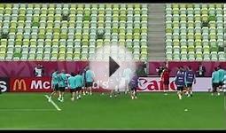 2012_06_09 Spain National Team Training Session part 1