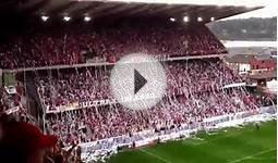 Belgian Soccer Fans Throw Toilet Paper