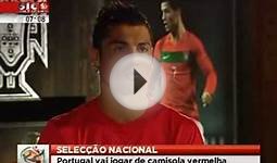 Cristiano Ronaldo Interview About NEW Portugal Home Kit