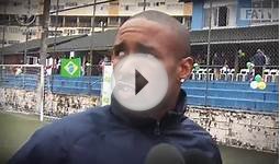 England team humbled by visit to Brazilian favela ahead of