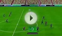 FIFA Soccer 10 Nintendo Wii Gameplay - Barcelona vs. Arsenal