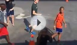 Kid Mocks England Football Team in Brazil