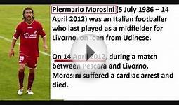 List of Football players Soccer who died on the field from