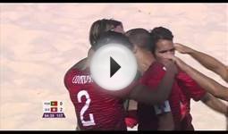 Meet the Portuguese beach soccer player who is better at