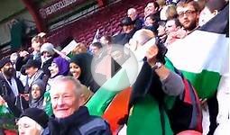 Scottish solidarity with Palestine at football game