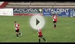 Spanish football player scores stunning solo goal.