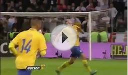 Sweden Vs England 42 Ibrahimovic Best Goal In History of