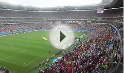 USA vs Germany - National Anthems - FIFA World Cup Brasil 2014